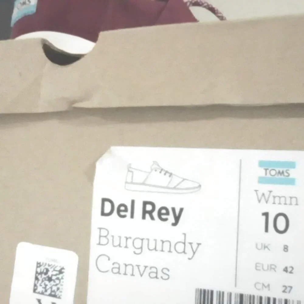 Toms-W-10-BURGUNDY Sneakers